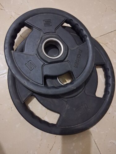 Rubber weight plate