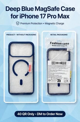 iphone 17 pro max deep blue case