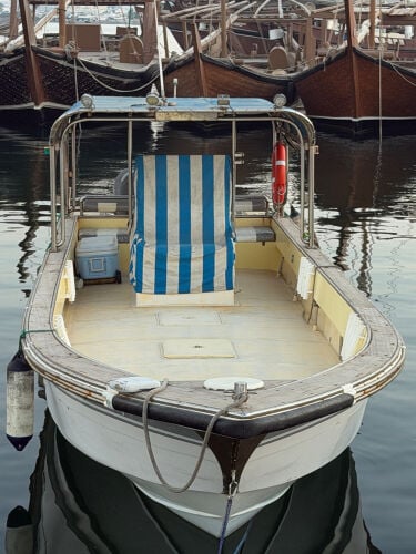For sale Fishing Boat with TROLLEY 