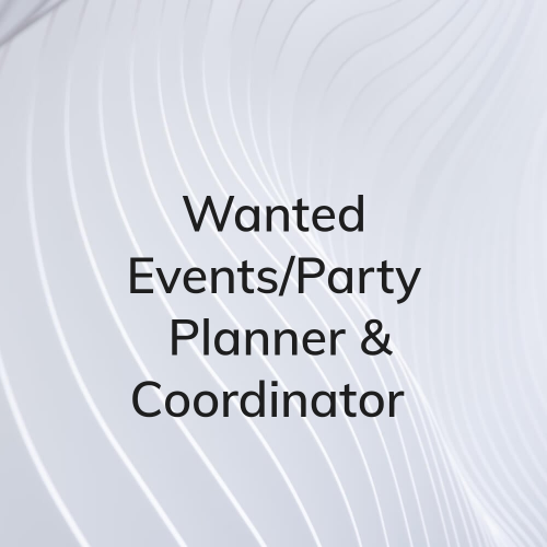 Wanted Events,wedding planner