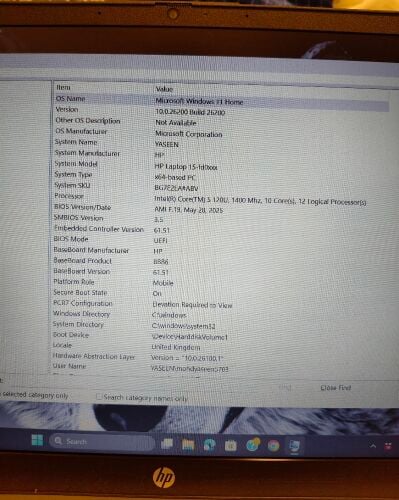 HP LAPTOP