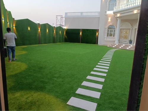 we do all gypsum tv decor outside a