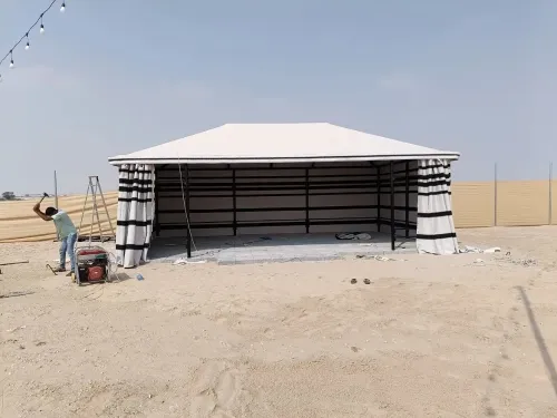خيمة مجلس فاخرة ومجهزة