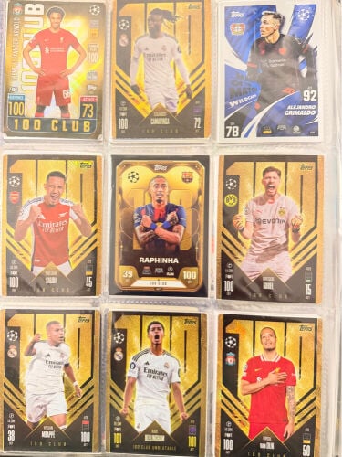 Tops match attax football cards