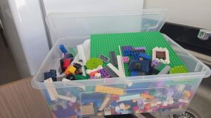 Large box of mixed Lego