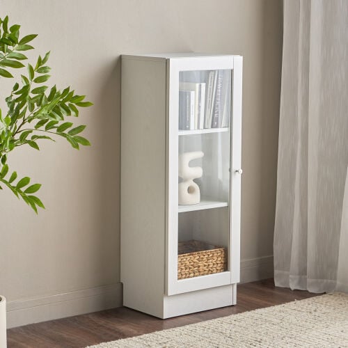  Ikea Book Case with Glass Door