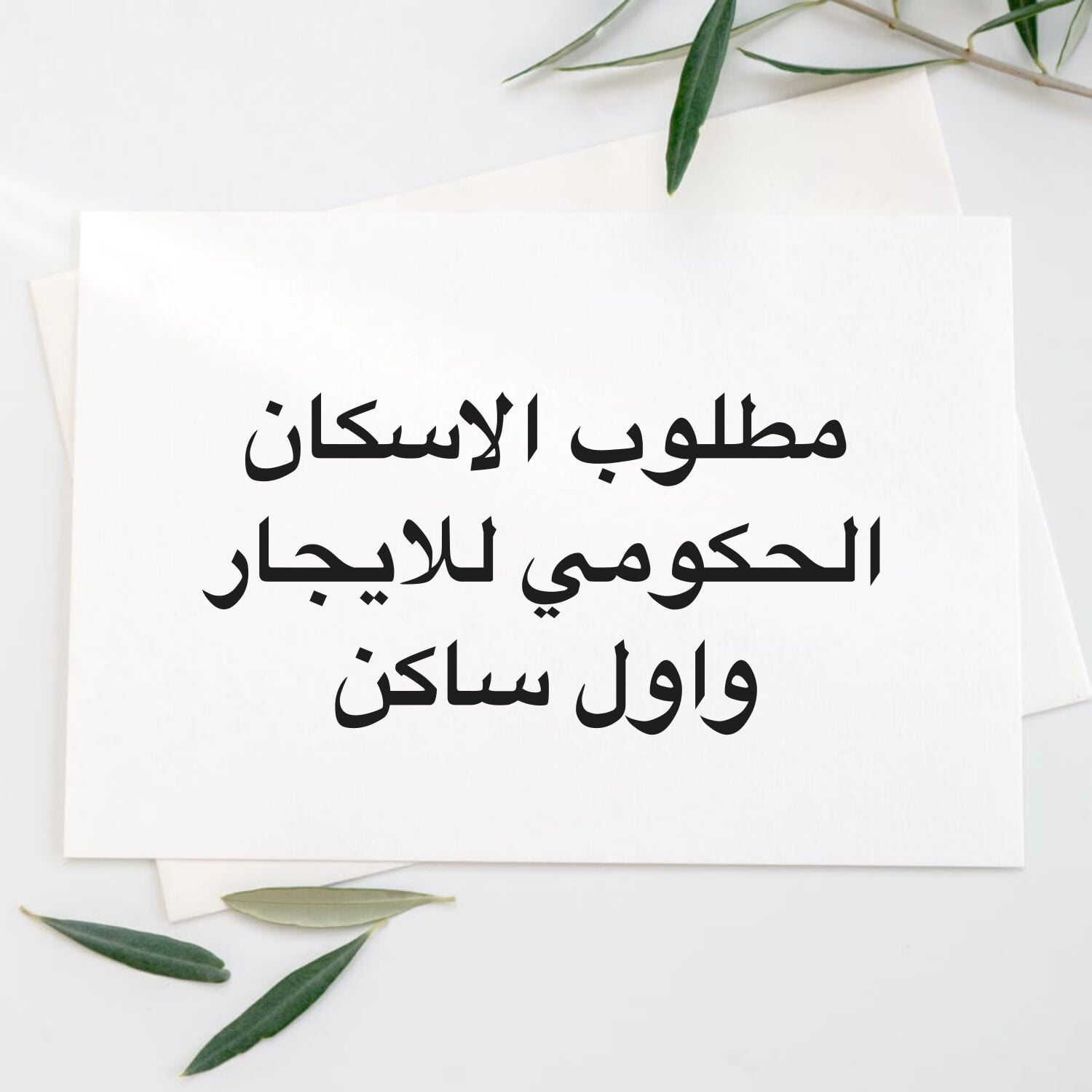 مطلوب اول ساكن منطقه معيذر الجنوب