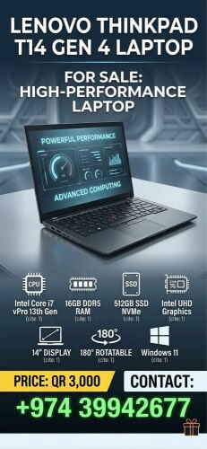 Lenovo thinkpad T14 Gen 4 laptop