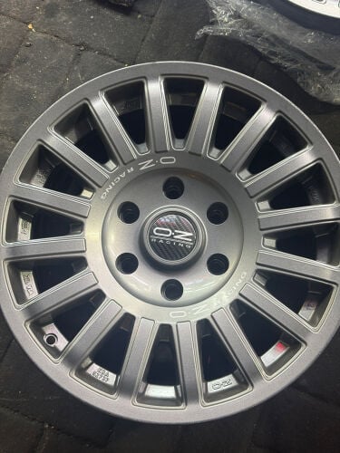 New model land cruiser rims OZ 