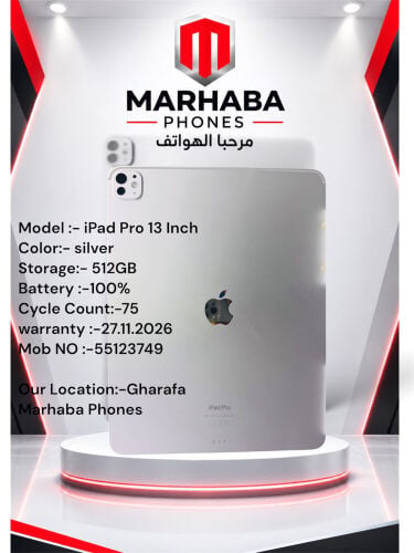iPad Pro 13 Inch ( M4) 512GB