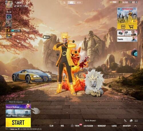 pubg account global