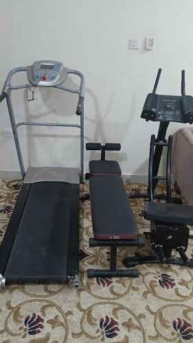 home gym set for sale 600 QAR