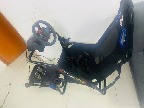 Logitech racing simulator cockpit