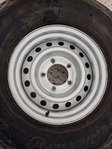 5 GK Steel Rims Land Cruiser size16