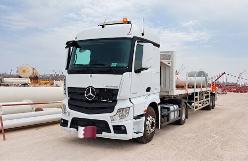 MP4 with Gorica flatbed for sale