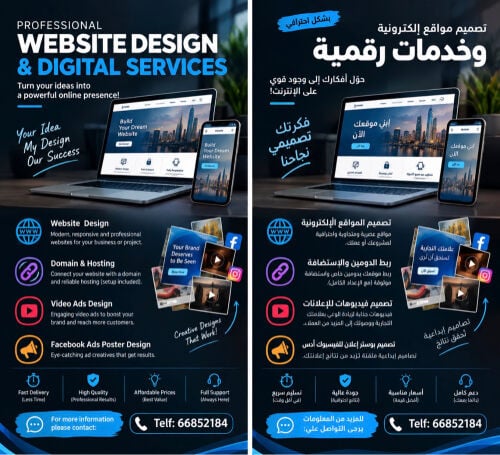 WEBSITE DESIGN & DIGITAL SERVICES