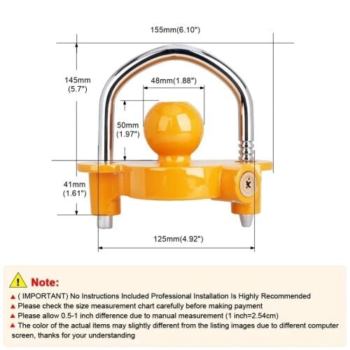 Trailer lock