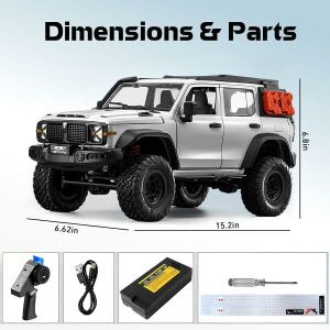 1/12 RC Crawler, MN-300 Off-Road RC