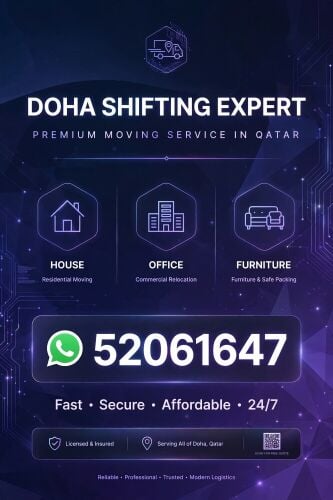 Doha Moving & Shifting Service 5206