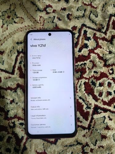 vivo y21d