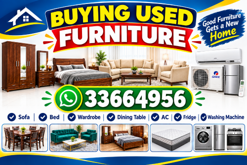 Used furniture items buying
