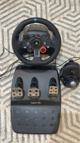 Logitech G29 + Gear Shifter