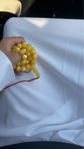 مسباح تراب كهرم شبيه كهرم