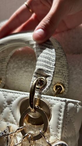 Christian Dior Mini Lady Dior Bag W