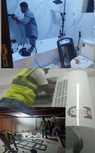 All maintenance work and Ac