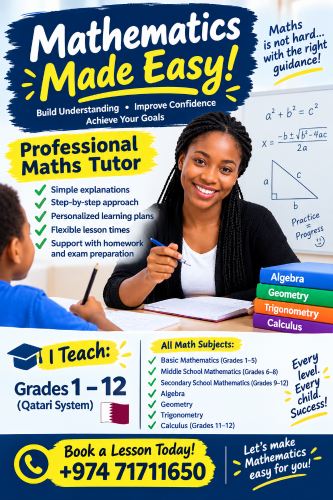 Mathematics Tutor