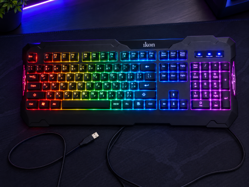 Keyboard for playing on the compute
