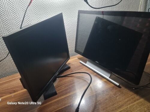 2 Dell monitors sold together