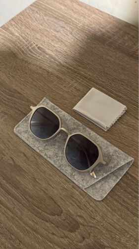 Trendy Silver Geometric Sunglasses 