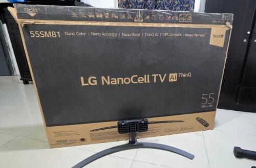 LG 55" Nano cell 4k UHD smart tv