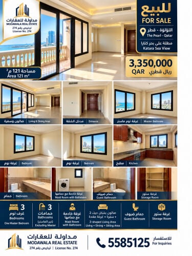FLAT FOR SALE – THE PEARL