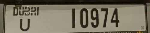 Dubai Special number 10974