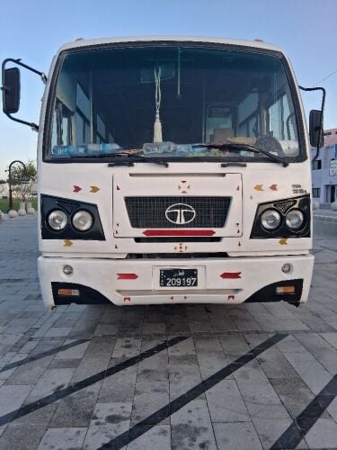 custer and tata bus for rent