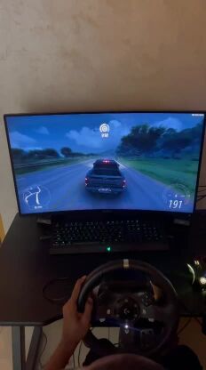 Logitech steering wheel and gear