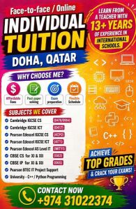 IGCSE /EDEXCEL CS/ICT Tuition