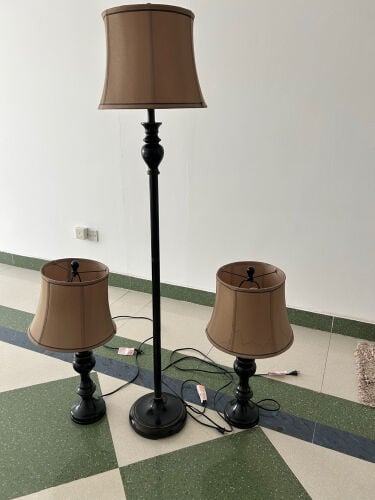 3 lamps