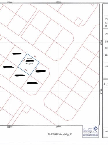 997m2 Land for sale in south wakra