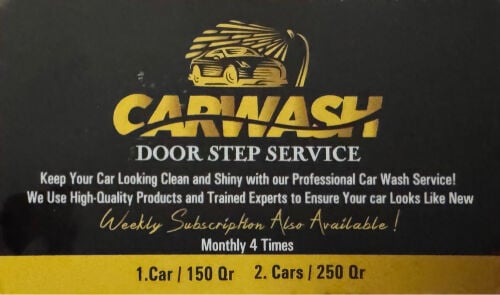 car cleaning weekly once 