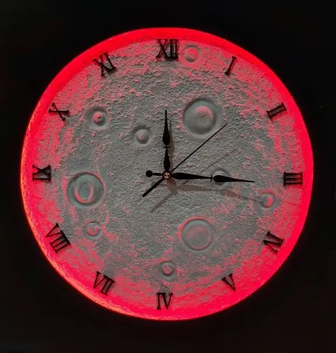 hand made wall clock