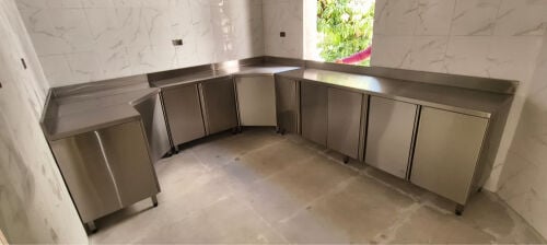 Stainless steel Kitchen cabinet 