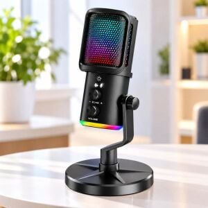 USB RGB Condenser Gaming Mic