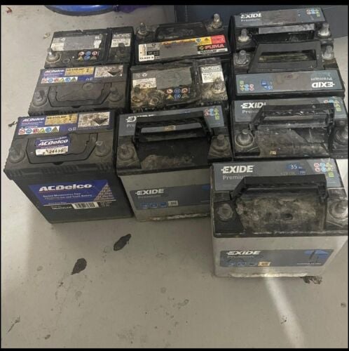 We buy plastic, scrap car batteries