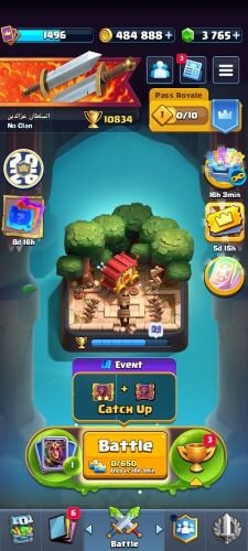 clash royale account
