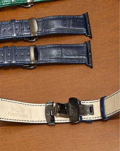 Genuine leather apple bands 