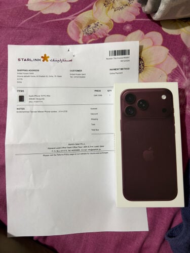 i phone 18 pro max 256 