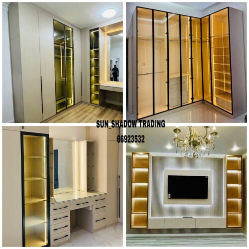 Carpenter cabinet tvunit wardrobe